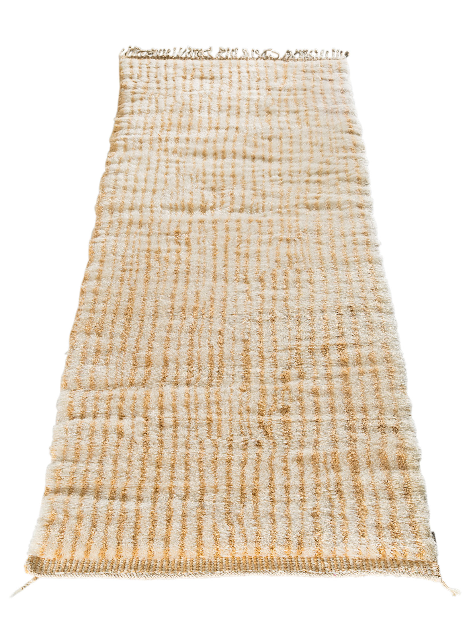 Beni Ourain ca. 92 x 365 cm, Unikat / Einzelstück