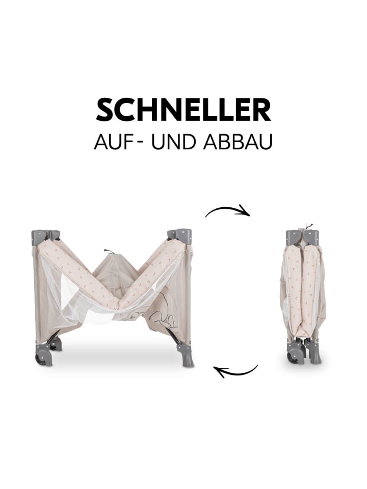 Hauck Reisebett Set Dream`n Play Go inkl. Alvi in beige,motiv günstig kaufen onesize