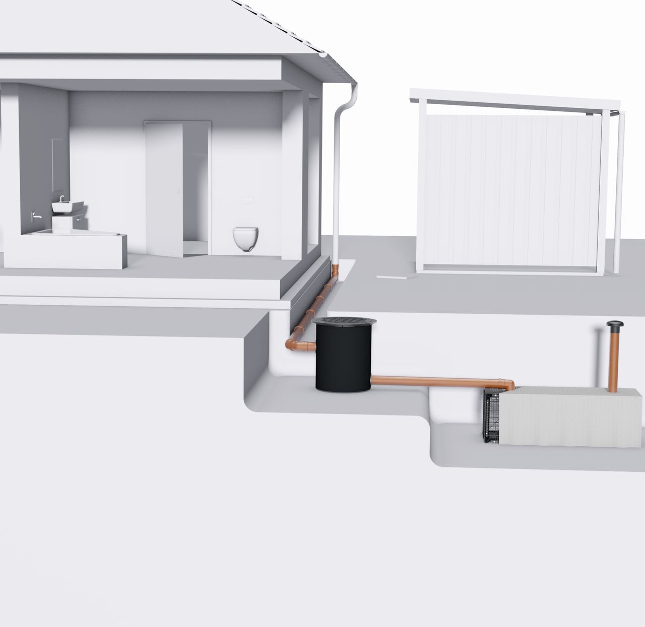 GreenLife Vorfilter Versickerung 