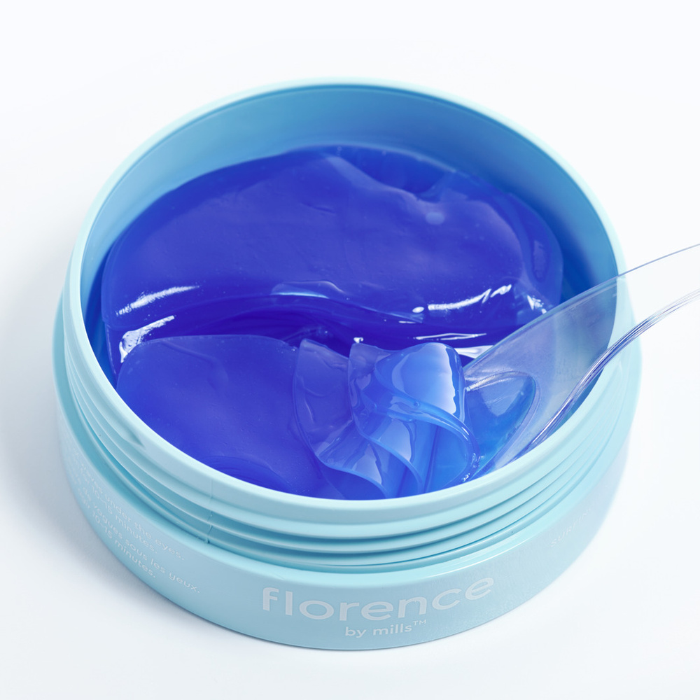 florence by mills SURFING UNDER THE EYES HYDRATING GEL PADS 15 PAIRS PATCHS YEUX HYDRATANTS