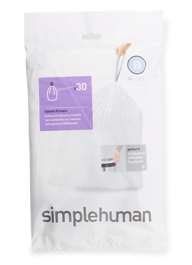Simplehuman Trash Bags Code B 6L 150 pieces