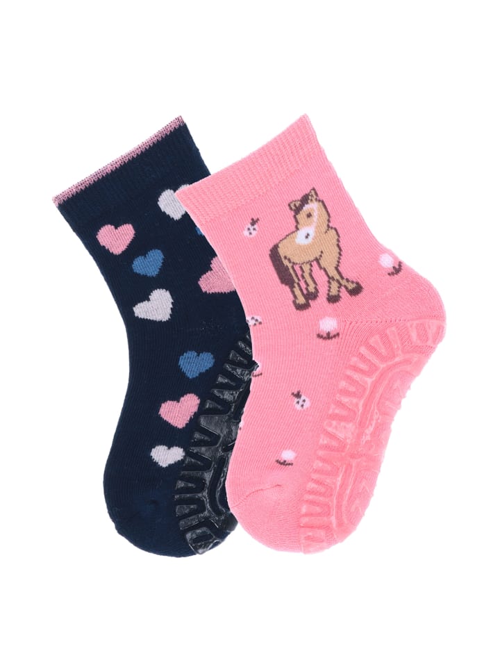 Sterntaler Fliesen Flitzer AIR 2er-Pack Pferd   Herzen in rosarot günstig kaufen
