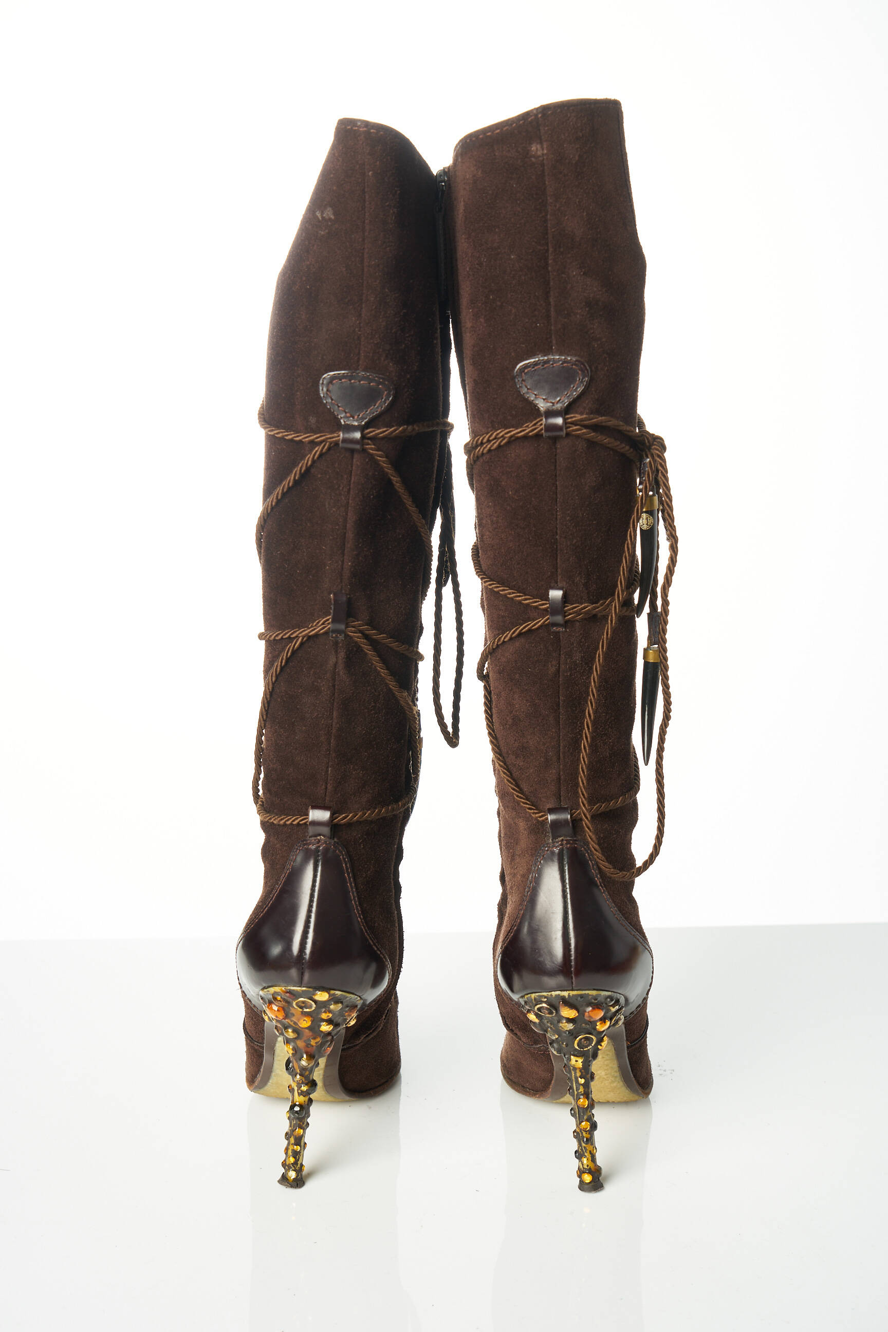 Giuseppe Zanotti Bottes Femme couleur marron
