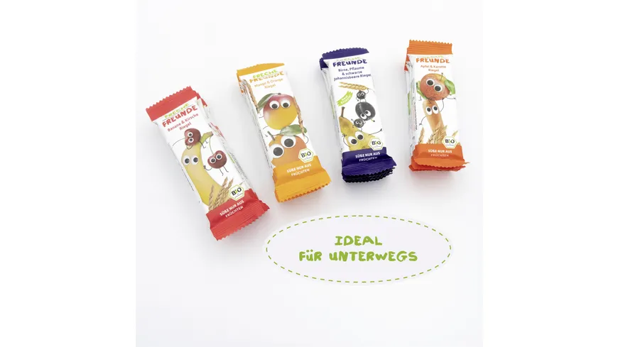 Freche Freunde Bio Frecher Riegel Mango & Orange 4x23g 92 g