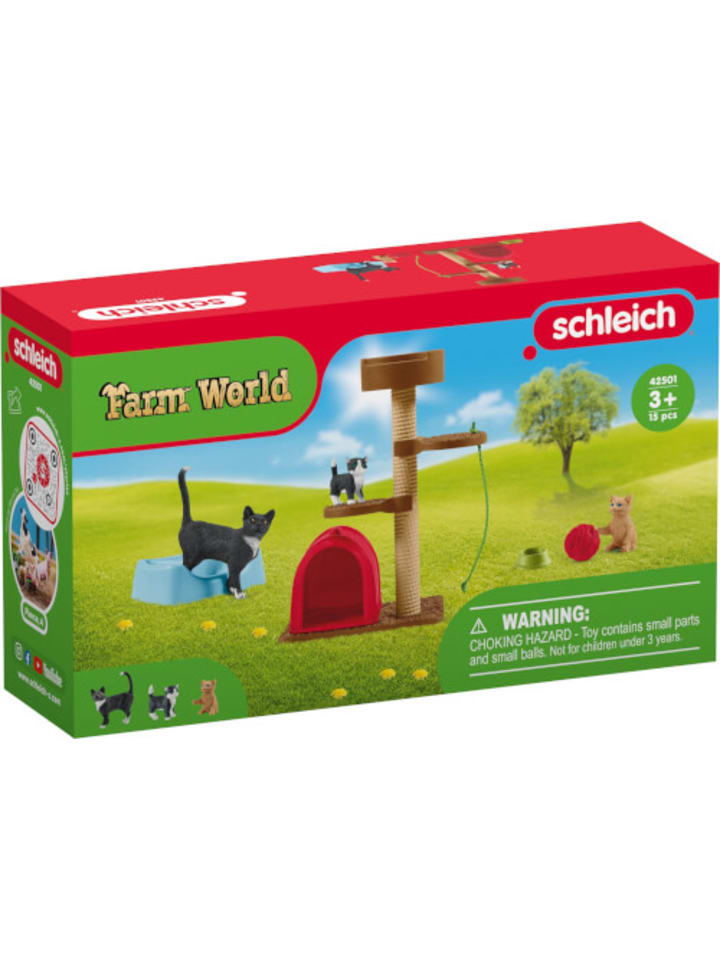 Schleich Spielfigur Farm World Spielspaß für niedliche Katzen, 3-12 Jahre günstig kaufen onesize