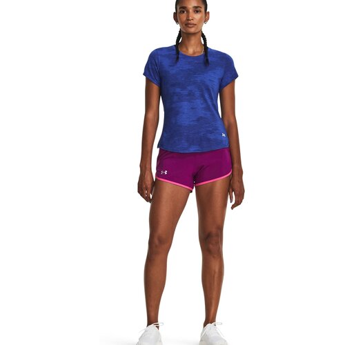 DAMEN T-SHIRT UA STREAKER SPEED CAMO SS