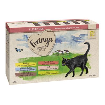 Sparpaket Feringa Classic Meat Menü Pouch 48 x 85 g
