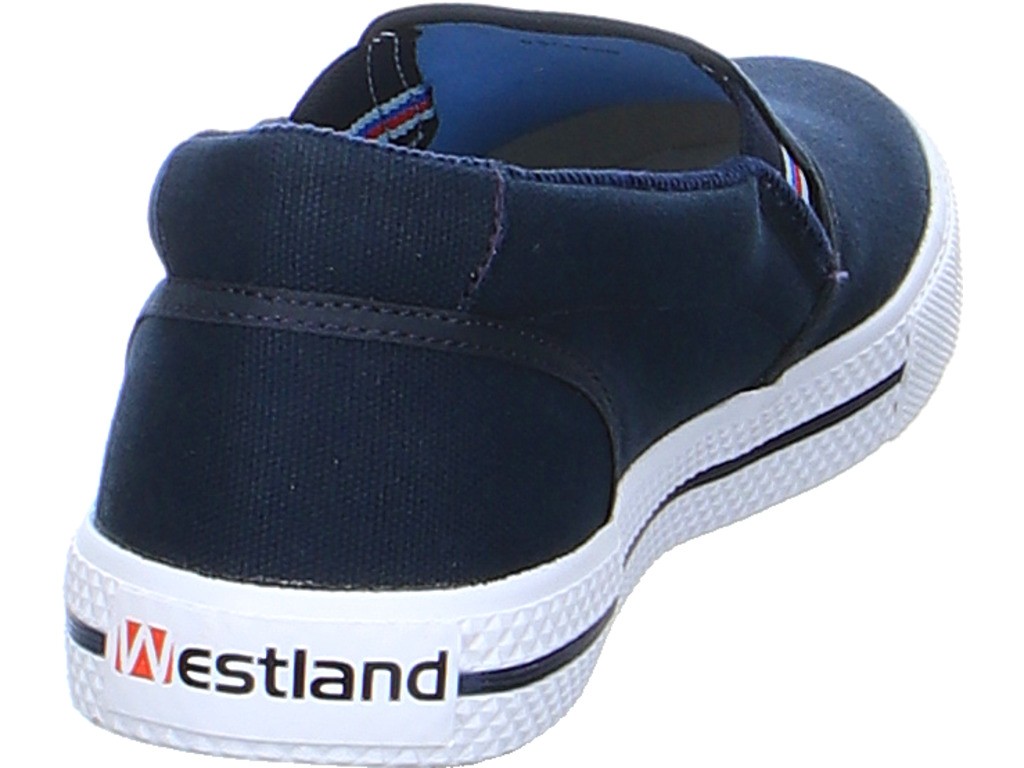 WESTLAND Freizeit Schnürer blau
