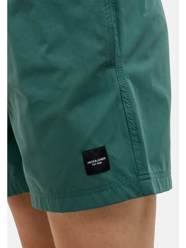 Jack & Jones Badeshorts 'Maui' in dunkelgrün günstig kaufen