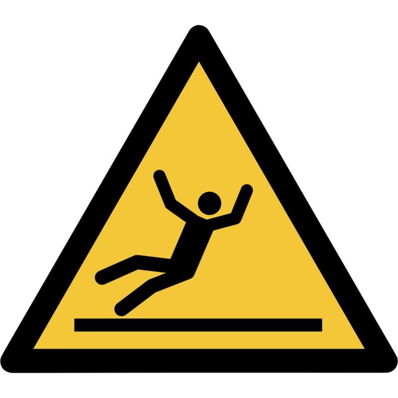Djois Warnschild Warnung vor Rutschgefahr Klebstoff, einschraubbar PP (Polypropylen) 30 (B) x 0,14 (H) cm 3 Stück