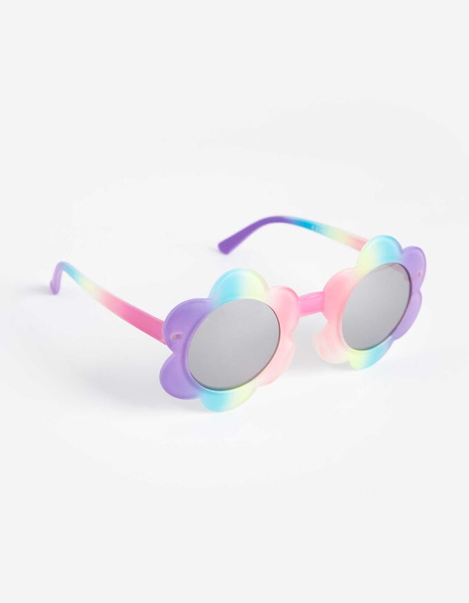 Blumenbrille - Farbverlauf