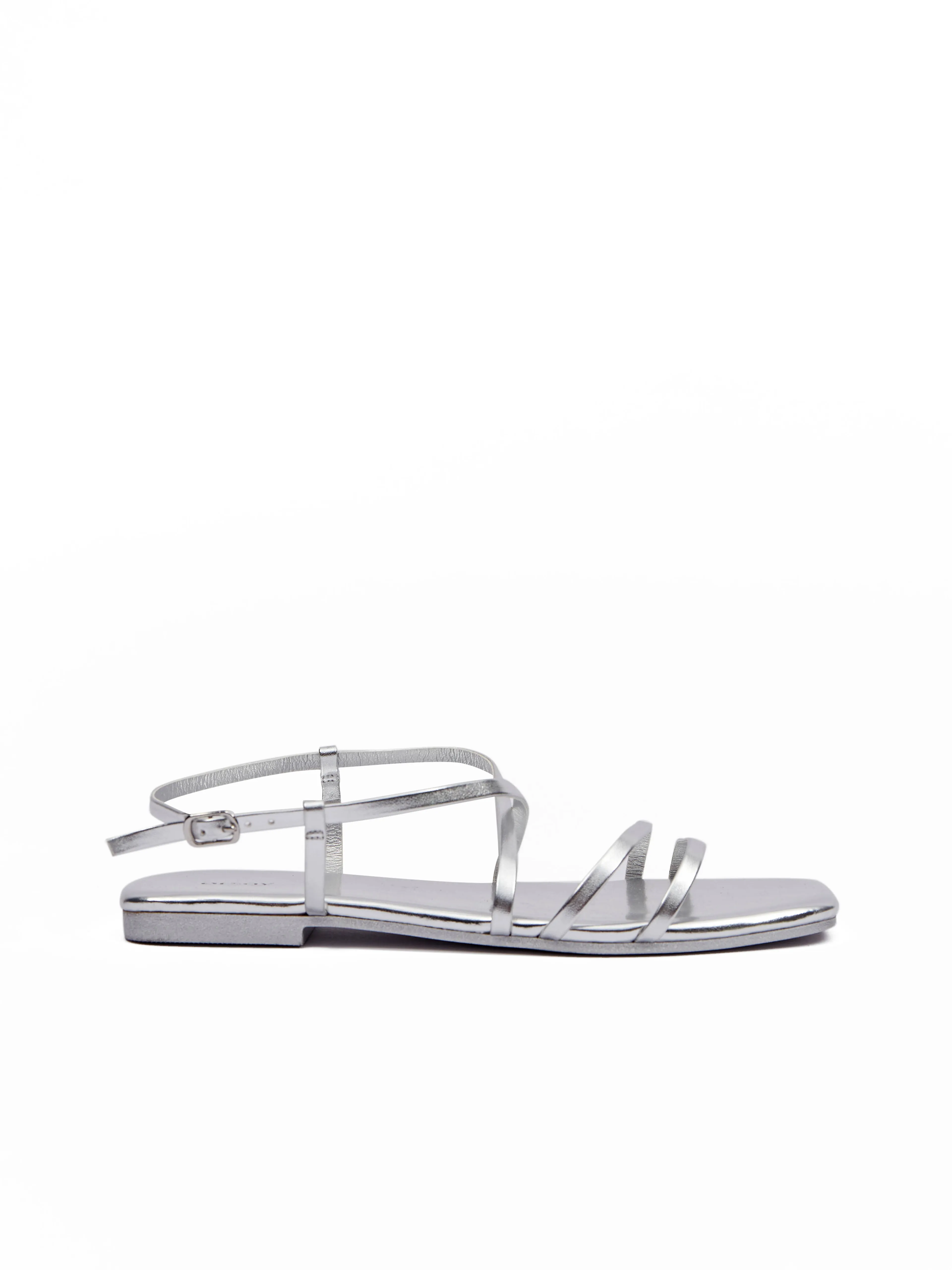 Silberne Damen Sandalen ORSAY