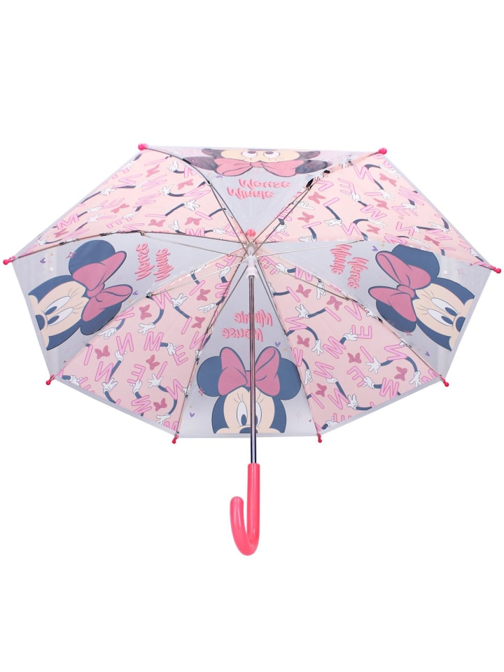 Disney Minnie Mouse Minnie Maus Regenregenschirm für Kinder Freundlicher in Rosa günstig kaufen onesize