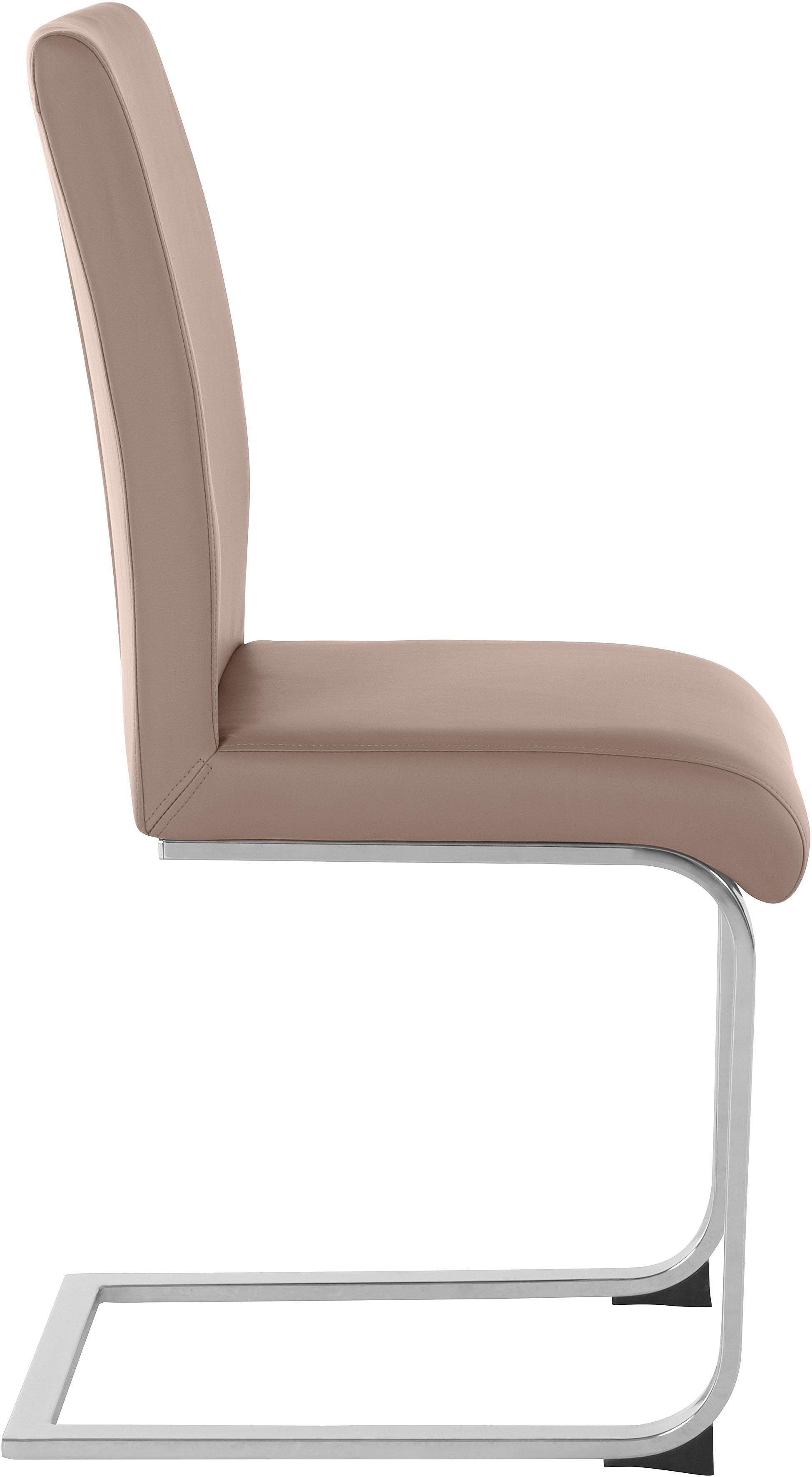 Home affaire Freischwinger Charissa (Set, 2 St), Bezug in verschiedenen Qualitäten, maximale Belastbarkeit 120 kg