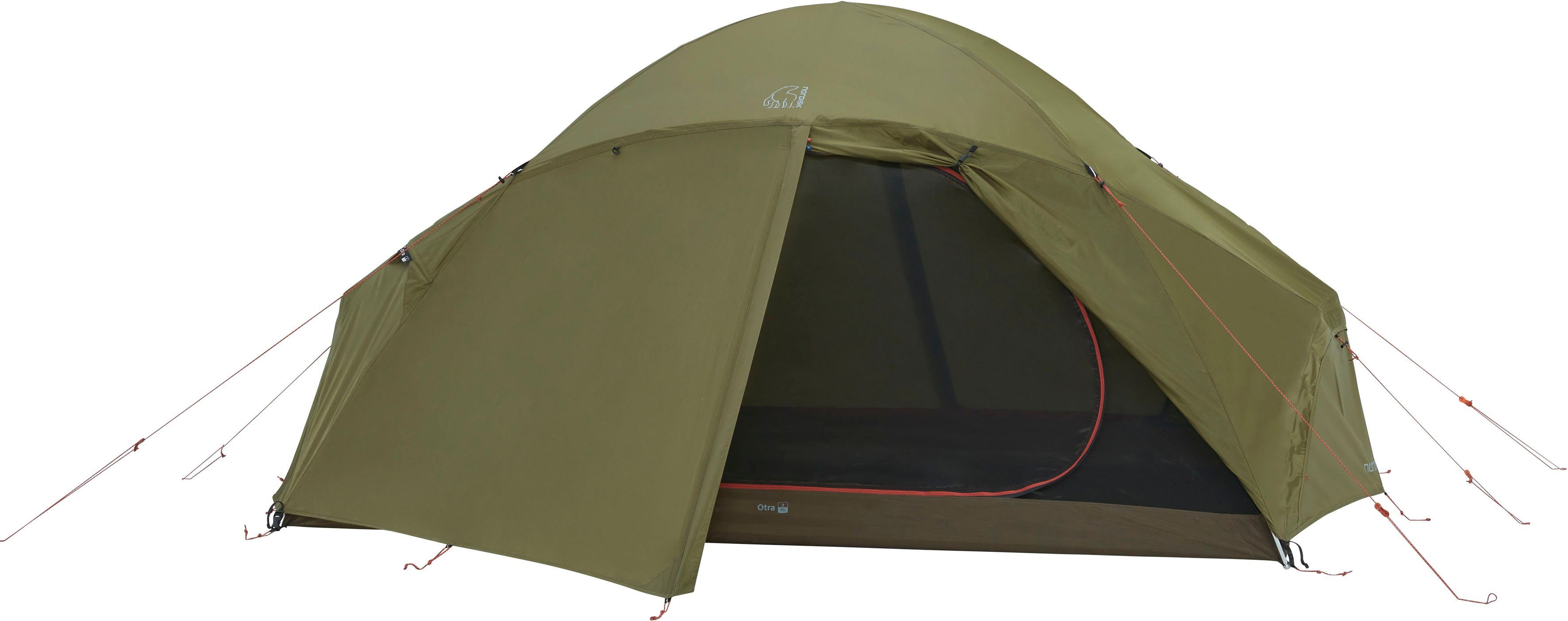Nordisk Geodätzelt Otra 2 PU Tent Dark Olive, Personen: 2 (Packung, 1 tlg)