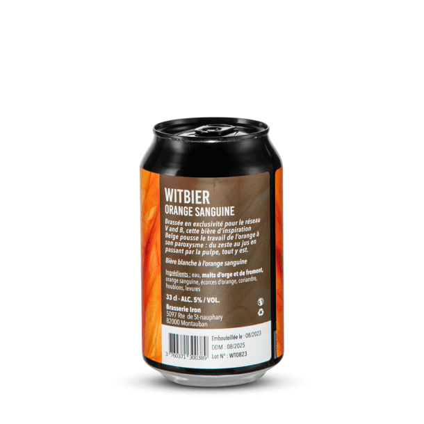 Witbier Orange Sanguine 33 cl