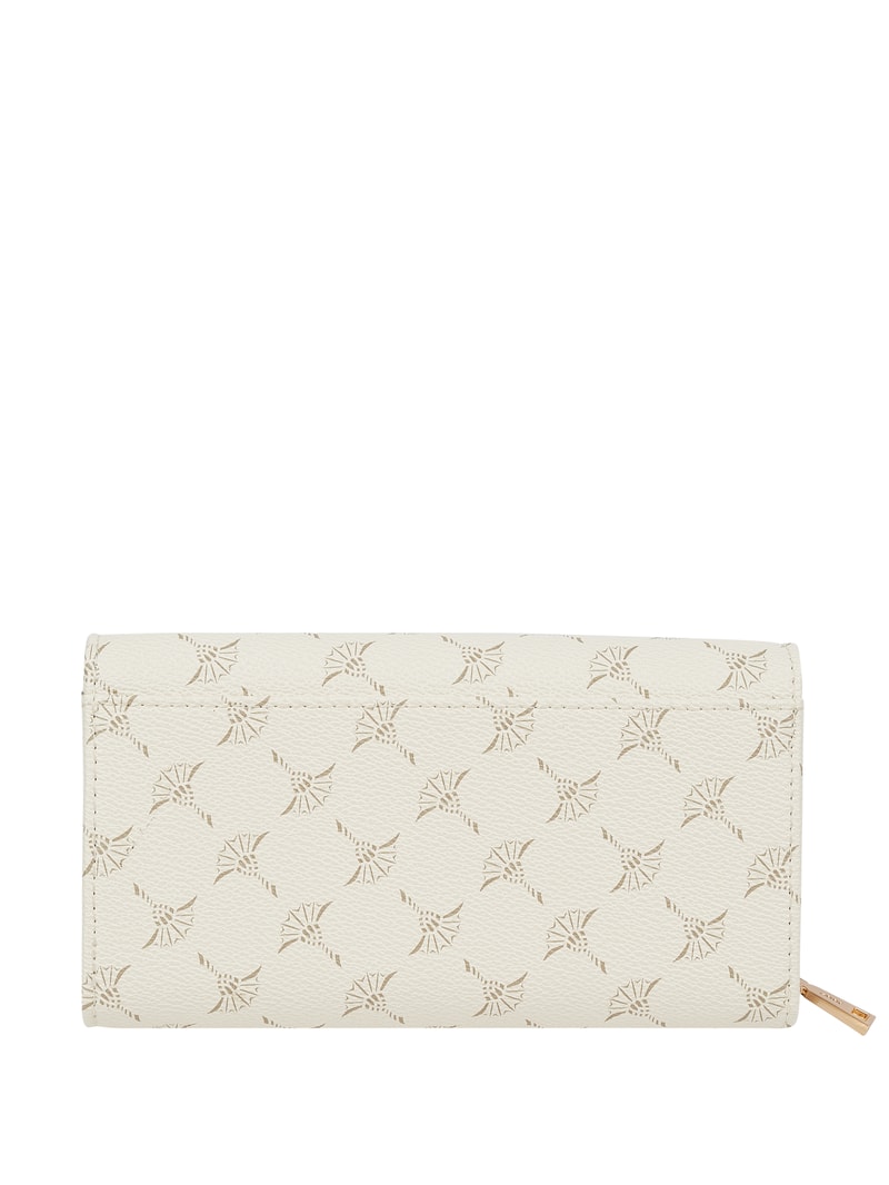 Portemonnaie mit Logo-Muster Modell 'Europa' - RFID-blocking in offwhite