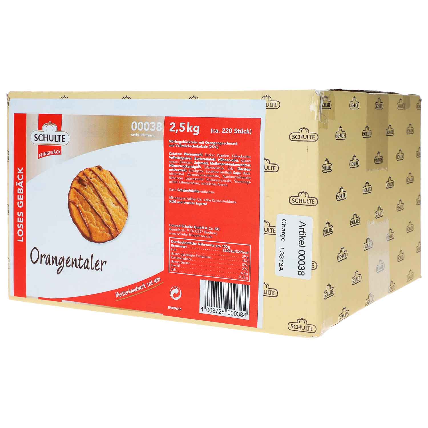 Schulte Orangentaler 2,5kg