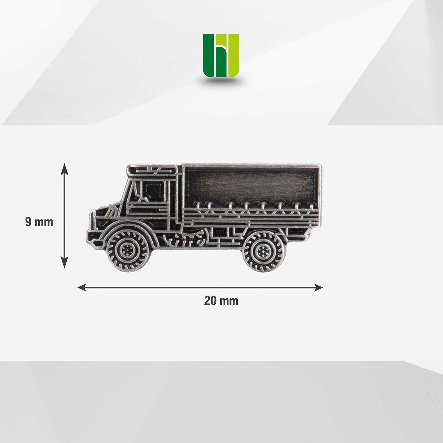Mützenanstecker Fahrzeug MB 2 to