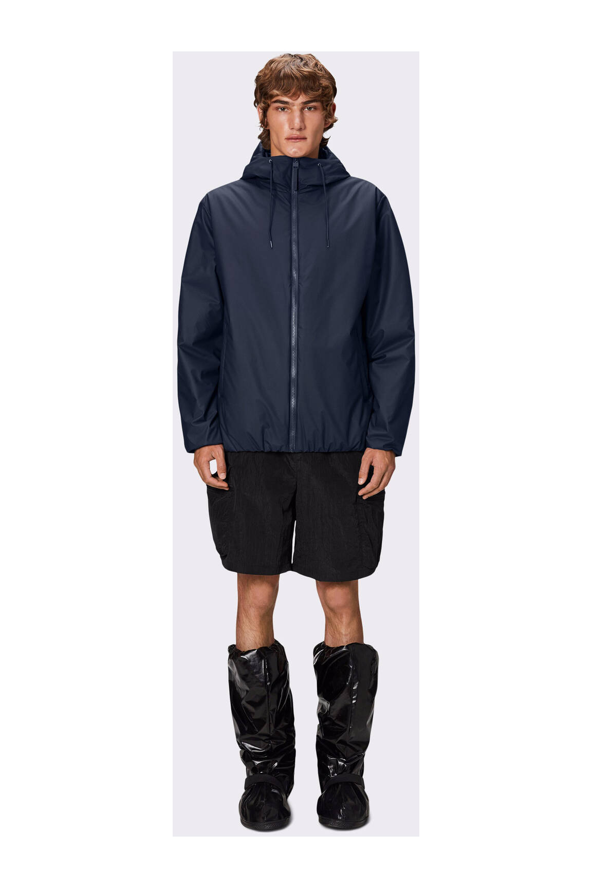 Rains Impermeables Trenchs Unisexe couleur bleu