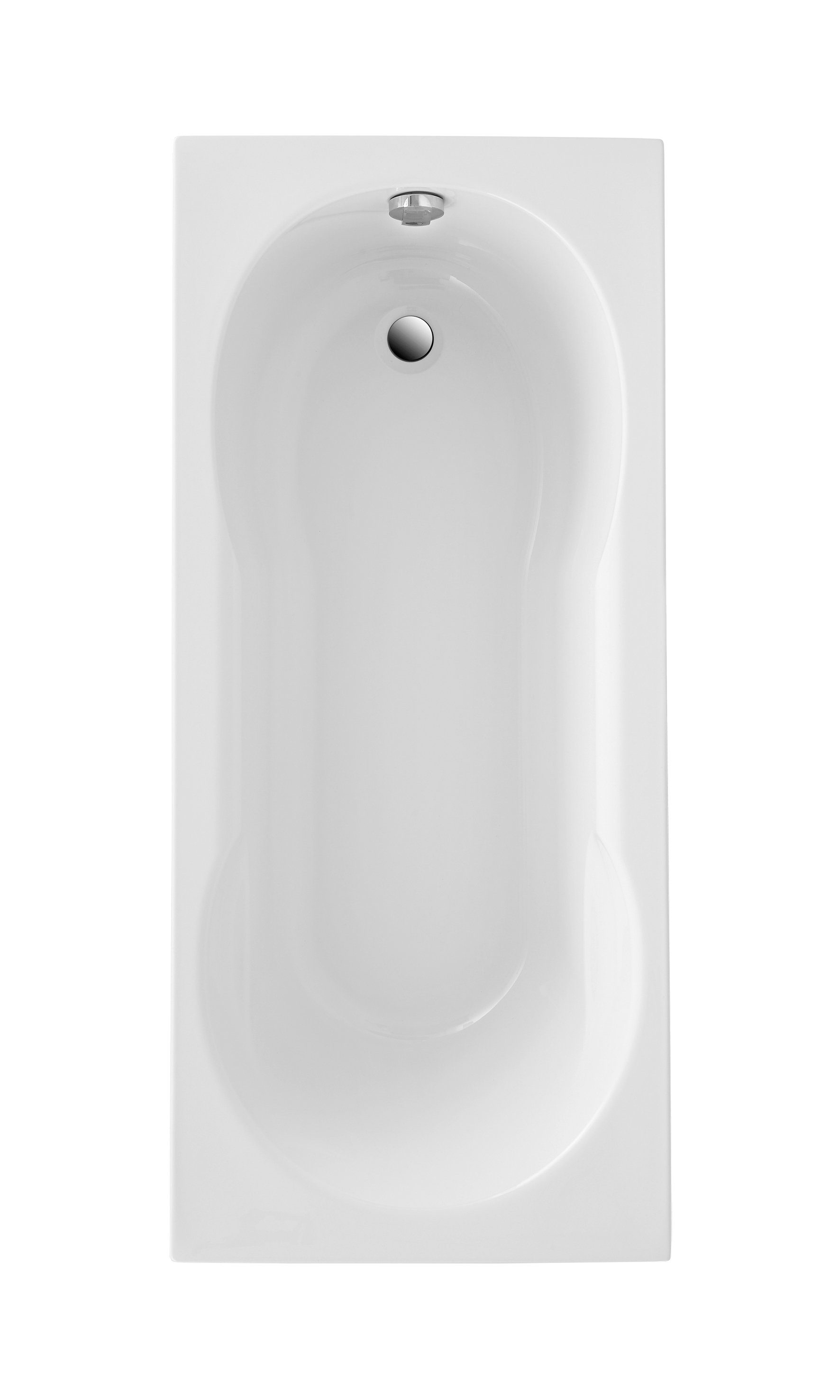 OTTOFOND Badewanne Julia, (Komplett-Set, 3-tlg), mit Wannenträger und Ablaufgarnitur