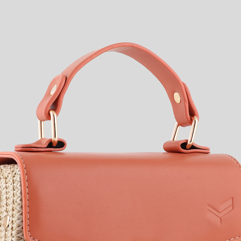 ELSA   Sac corail femme