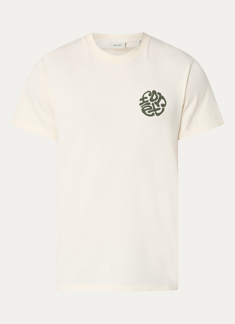 Tricou Loop Forest din bumbac organic cu logo