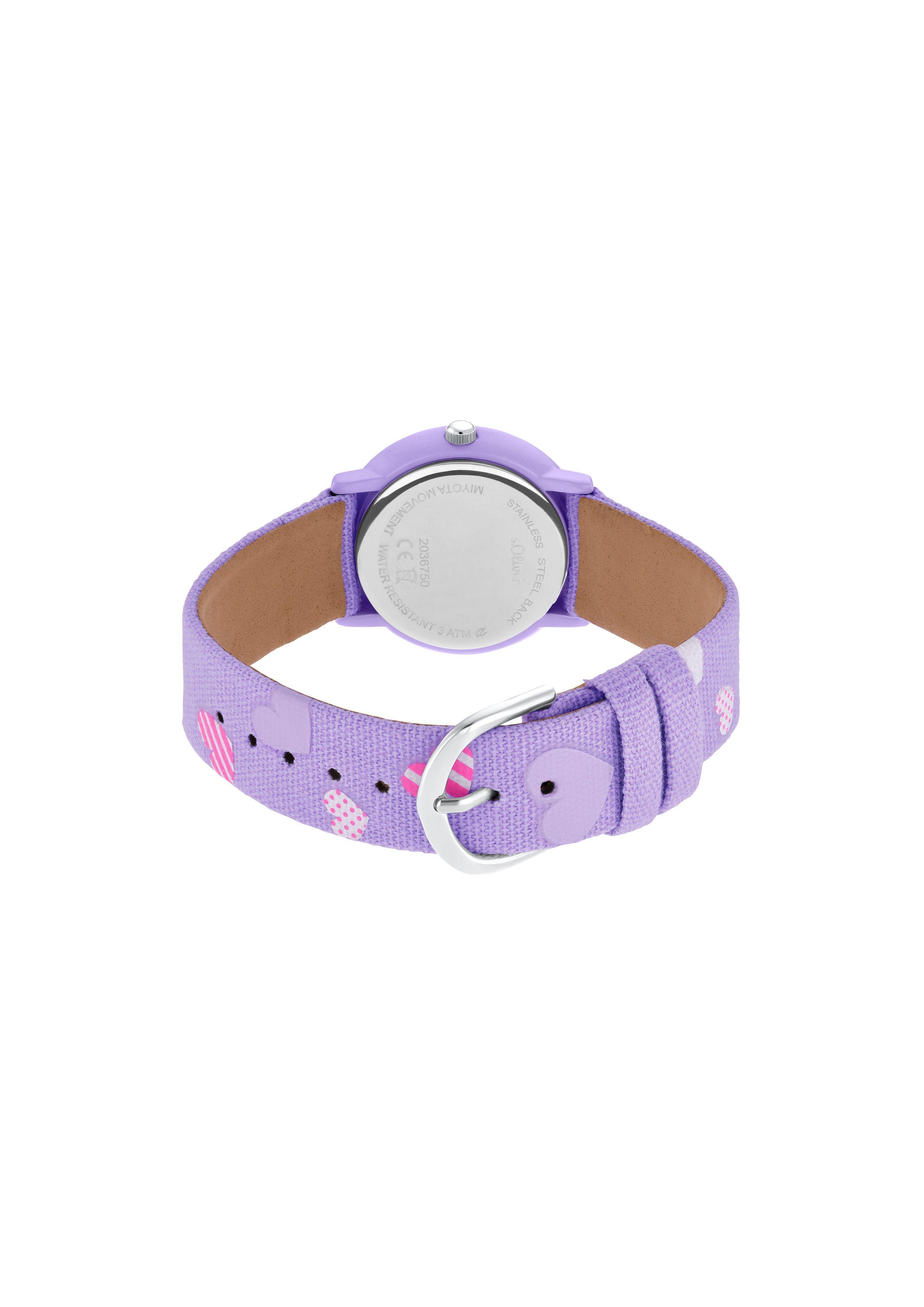 Armbanduhr mit Textilband  6008993-48A0