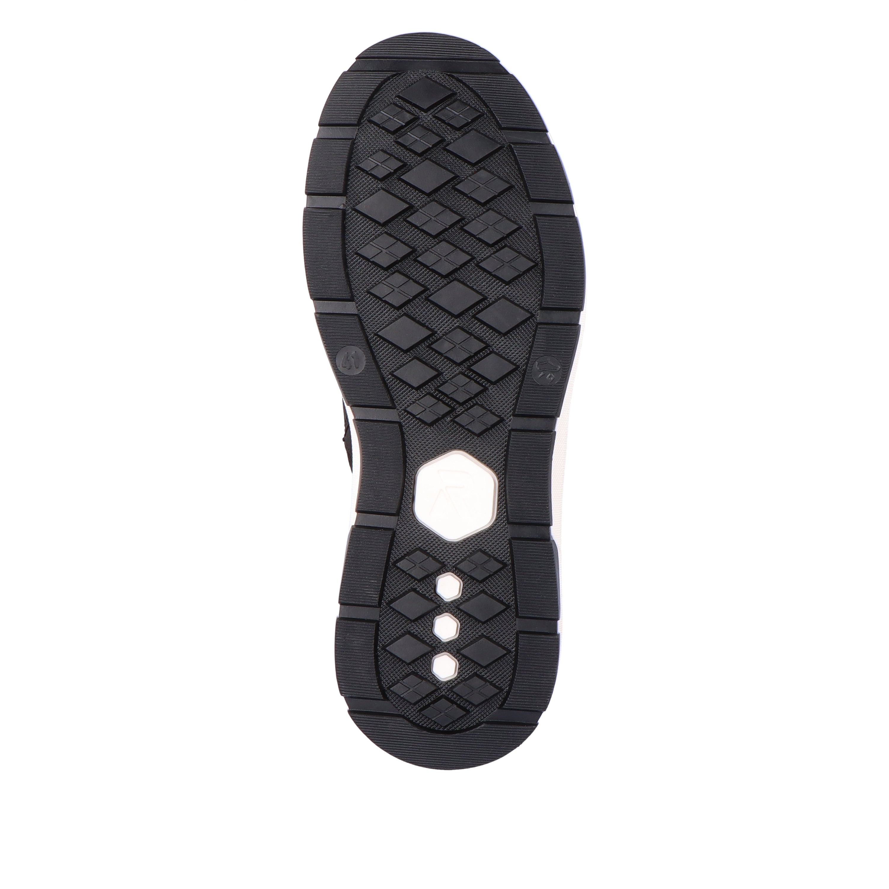 Rieker Herren Sneaker High steel black