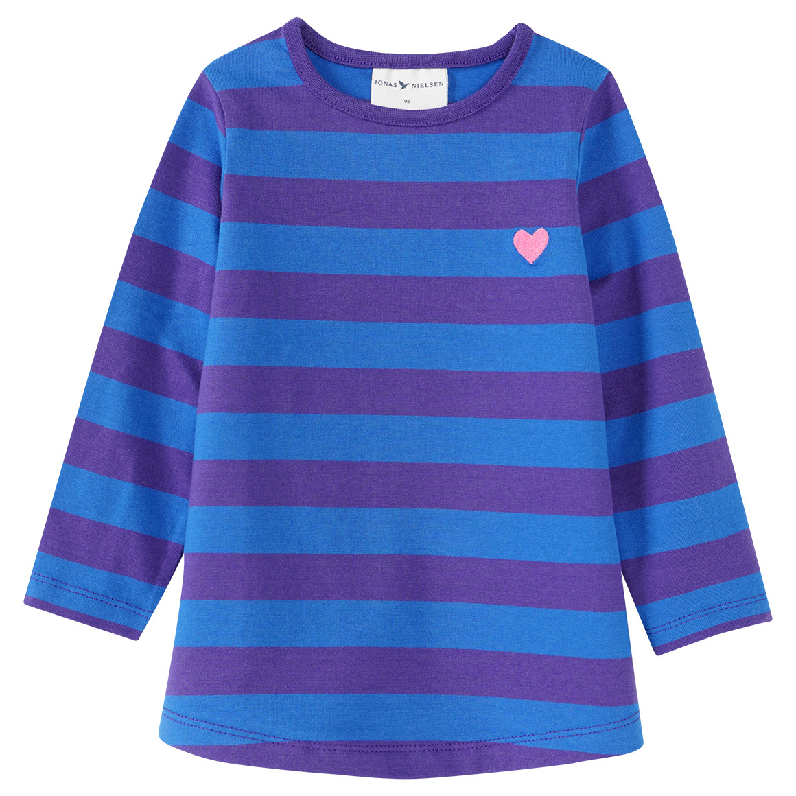Mädchen Langarmshirt mit Streifen
