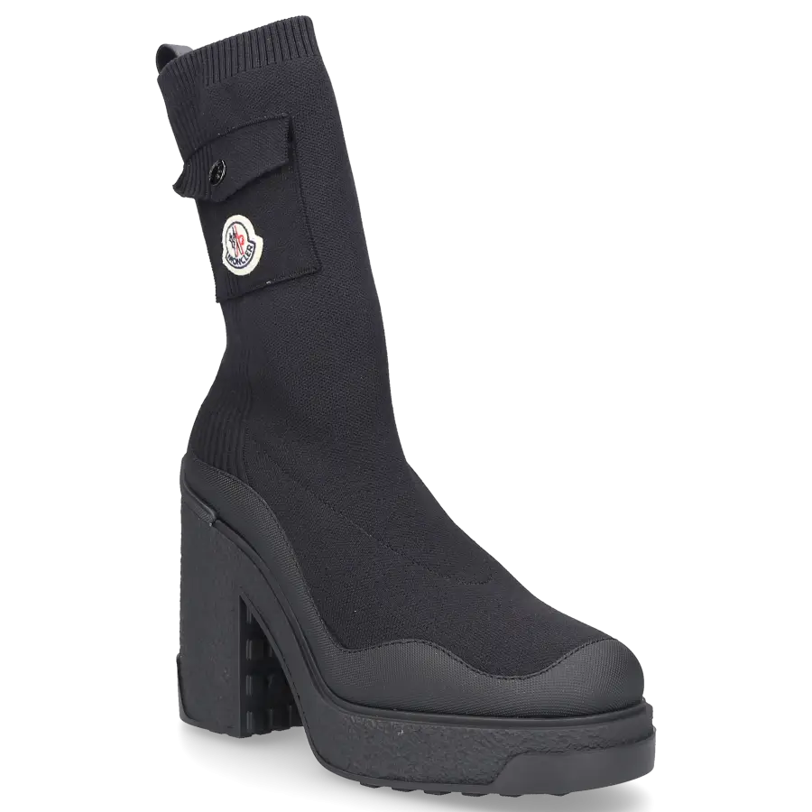 Moncler - Stiefeletten SPLORA POCKET Stretch - schwarz