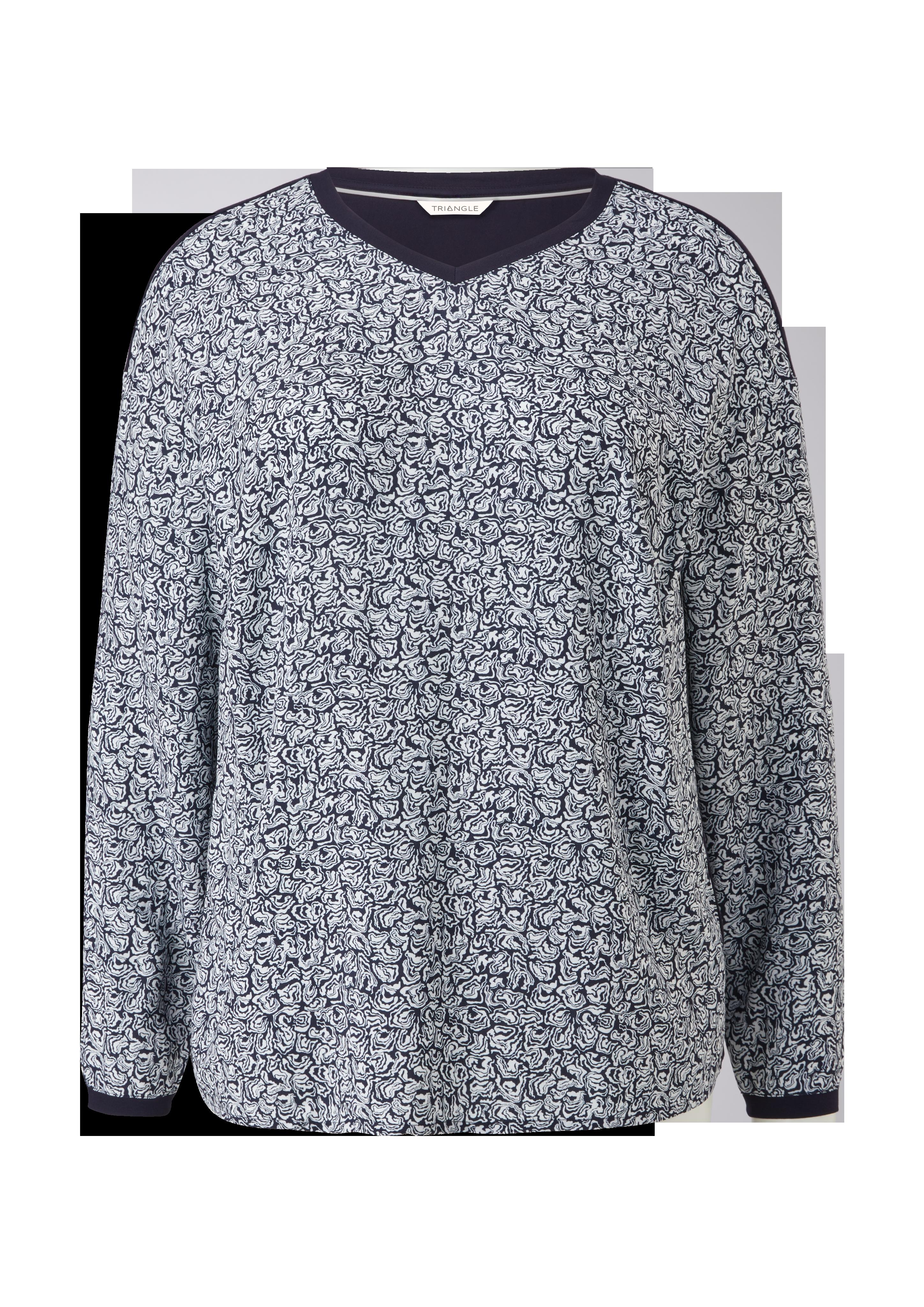 Shirt mit V-Neck  2121629-59A2