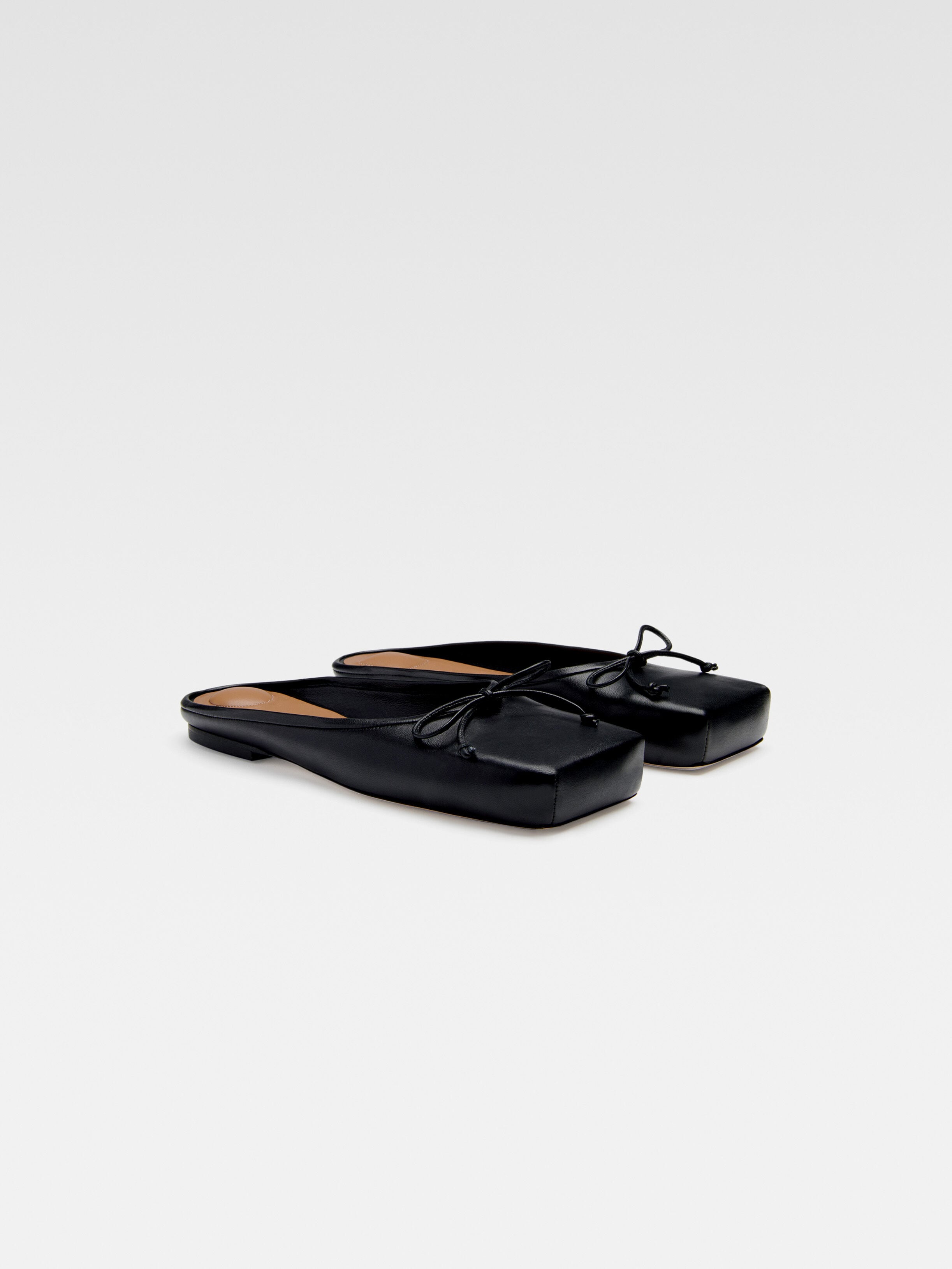 Les mules plates Ballet