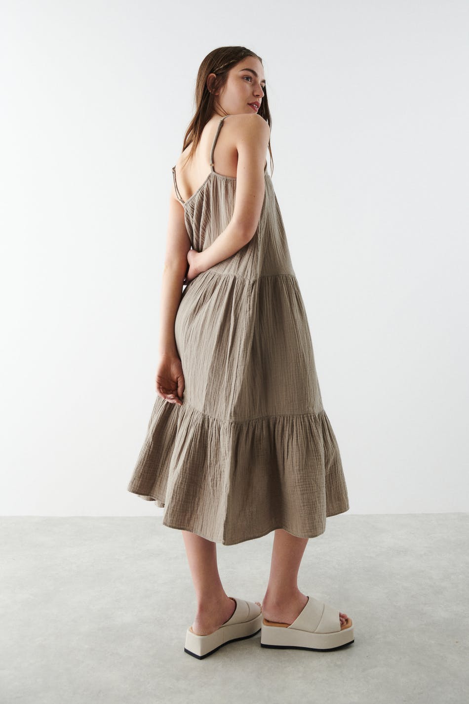 Eliza gauze dress