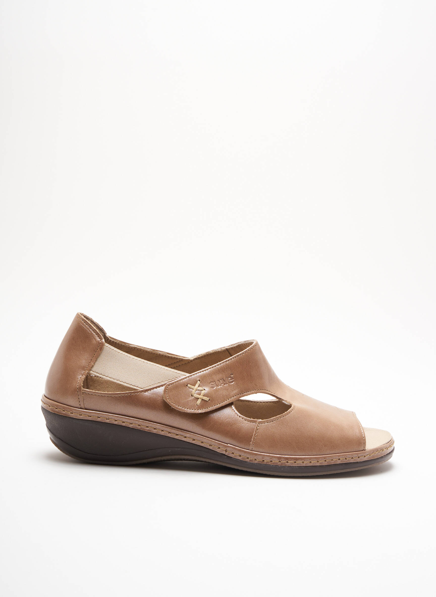 Suave Sandales Nu Pieds Femme couleur beige