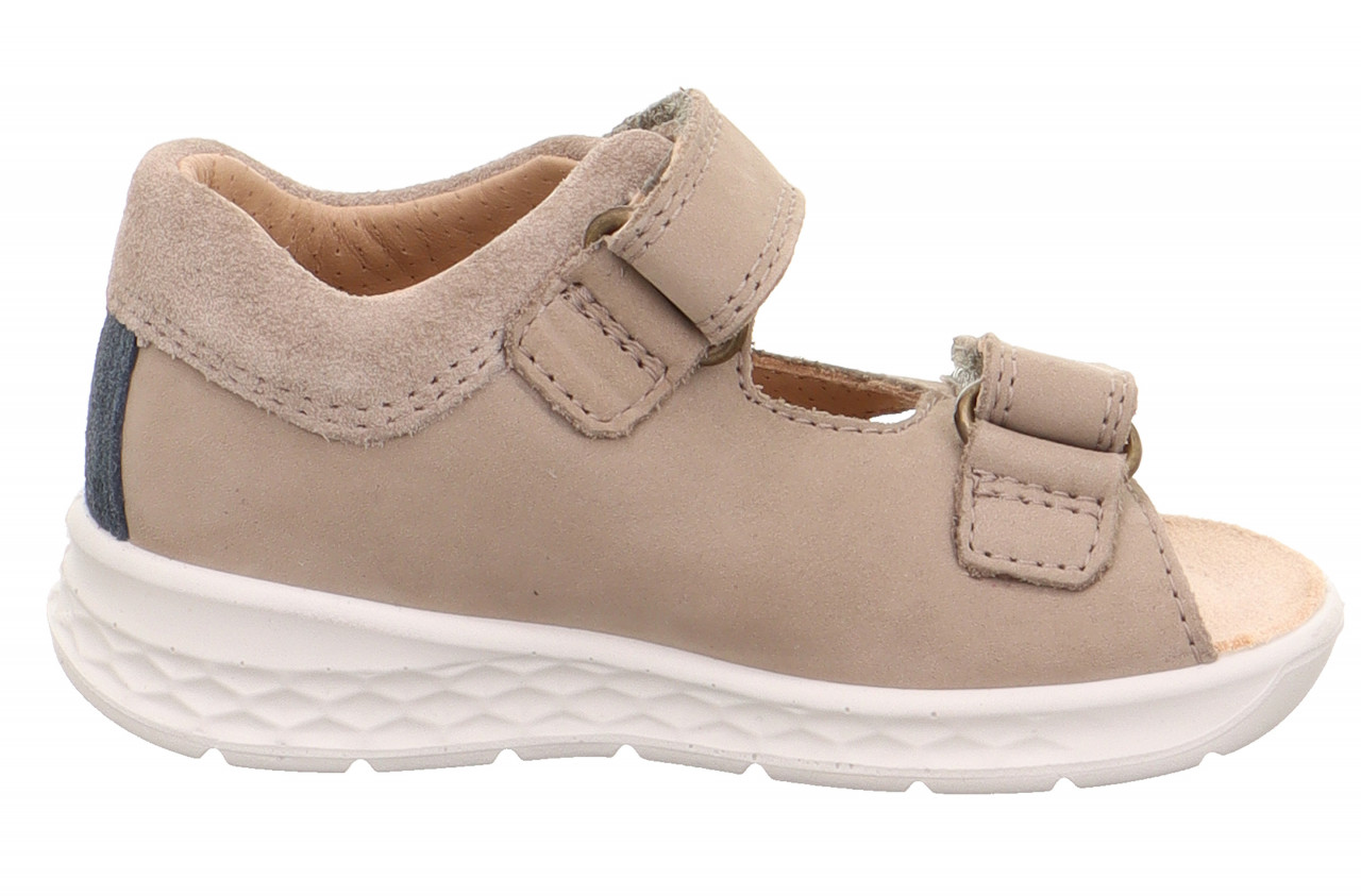 LAGOON - Beige/BlauSandale mit Klettverschluss