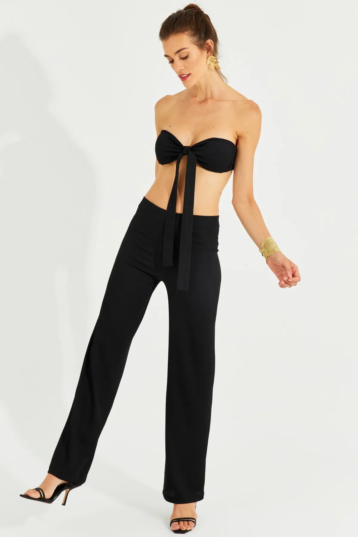 Cool & Sexy  Zweiteiler - Schwarz - Regular Fit
