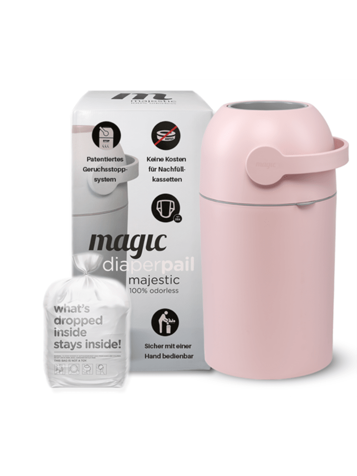 Kinderhaus Blaubär Magic Majestic Windeleimer mit 1er Nachfüllpack TOP in Blush Pink günstig kaufen onesize