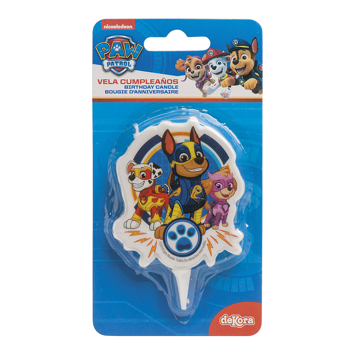 Geburtstagskerze Paw Patrol