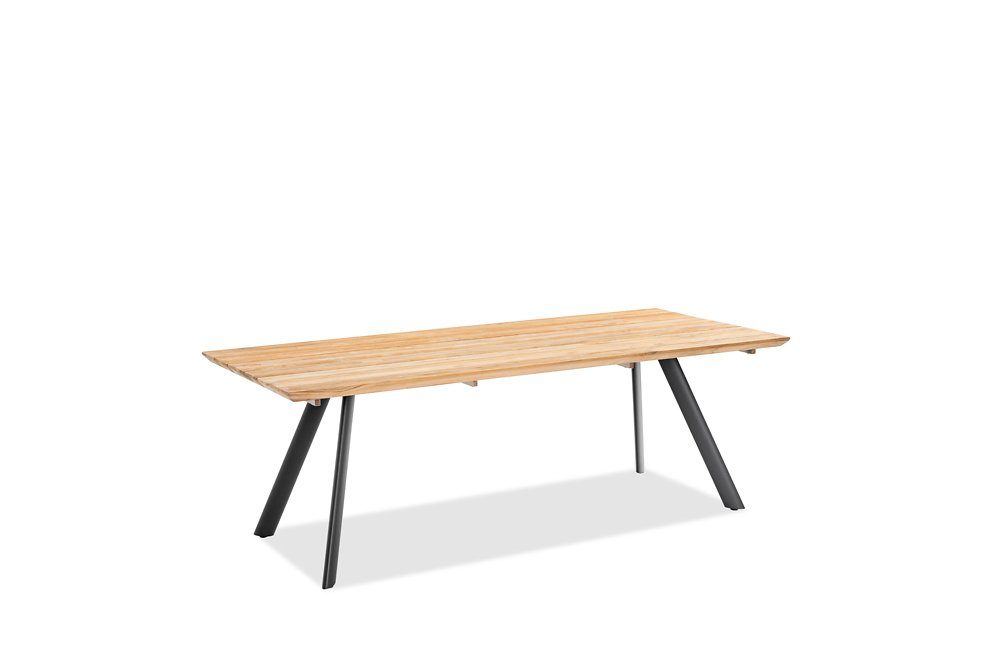 NIEHOFF GARDEN Gartentisch Niehoff Valletta Tisch Tischplatte Teak recycelt/ (1)