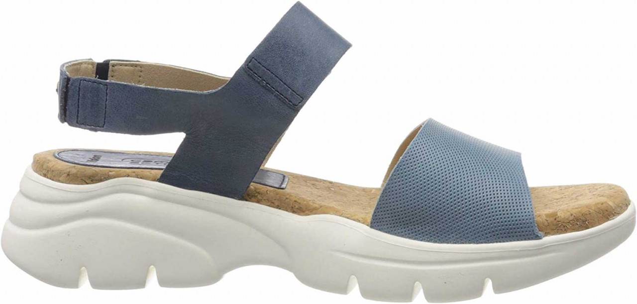 CAMEL ACTIVE Plateau Sandalen blau Vision