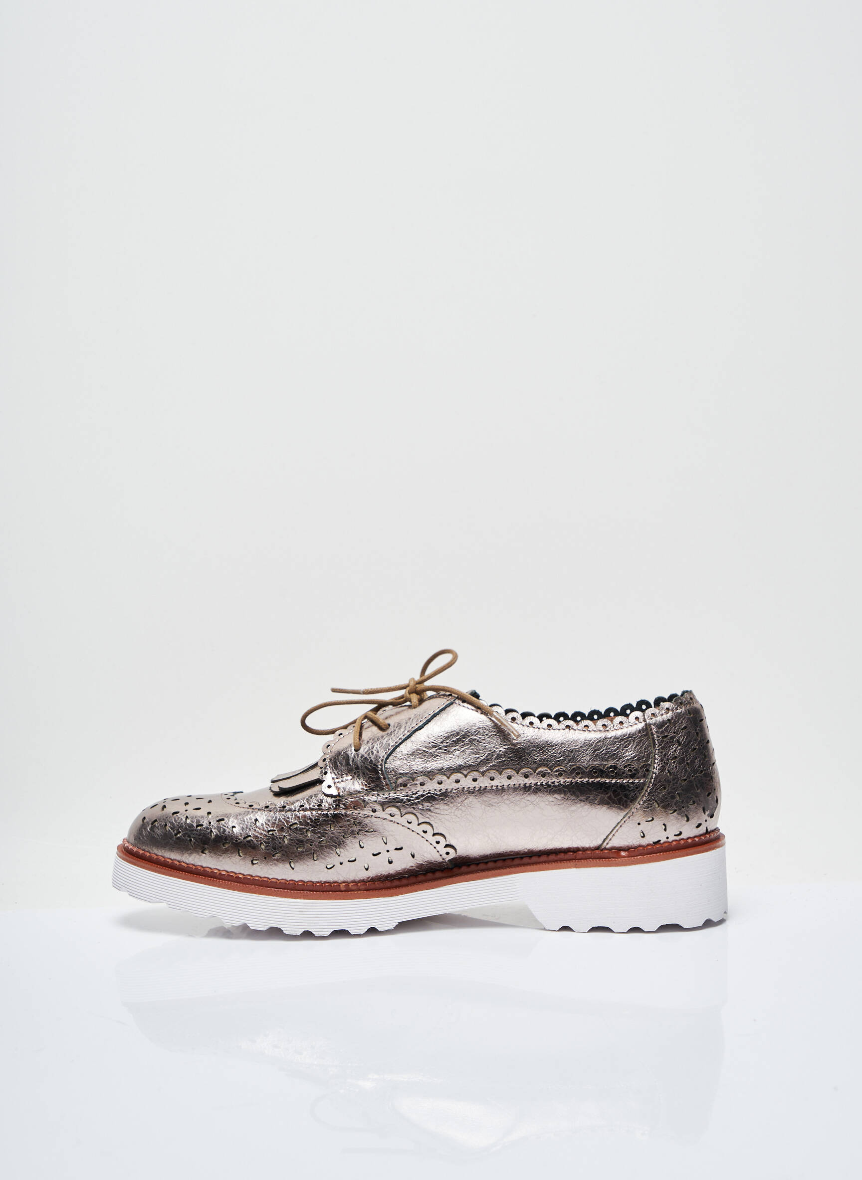 Mam Zelle Derby Femme couleur beige