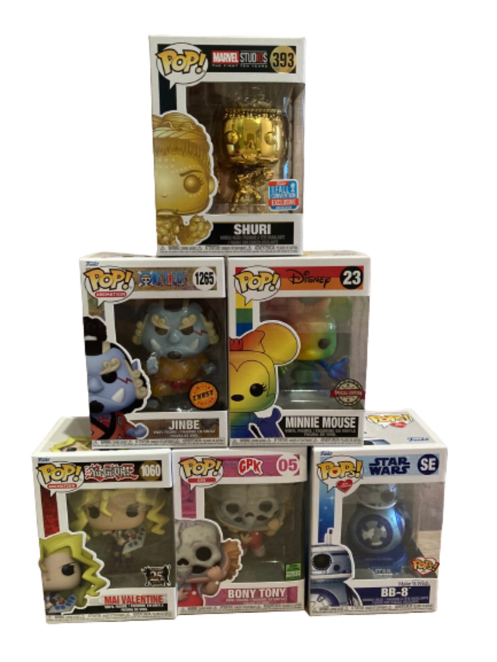 Funko Sammelfigur [Merch-Box] Funko POP! Mystery Box - 6x Funko - Vinyl Figuren