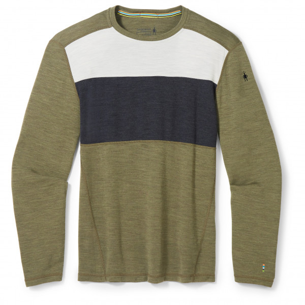 Smartwool - Classic Thermal Merino BL Colorblock Crew Boxed - Merinounterwäsche