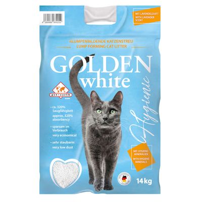 Jetzt testen: 14 kg Golden Katzenstreu