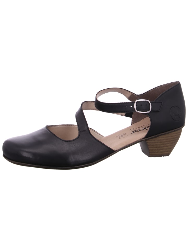 rieker Slingpumps  in Schwarz günstig kaufen