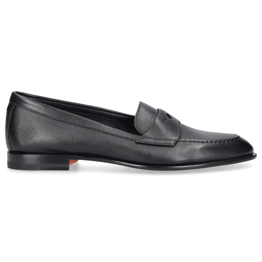 Santoni - Loafer 59962 Kalbsleder - schwarz