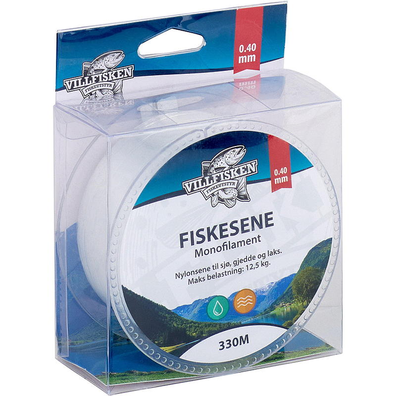 Villfisken Fiskesene mono 0,40 mm, 330 m, Villfisken