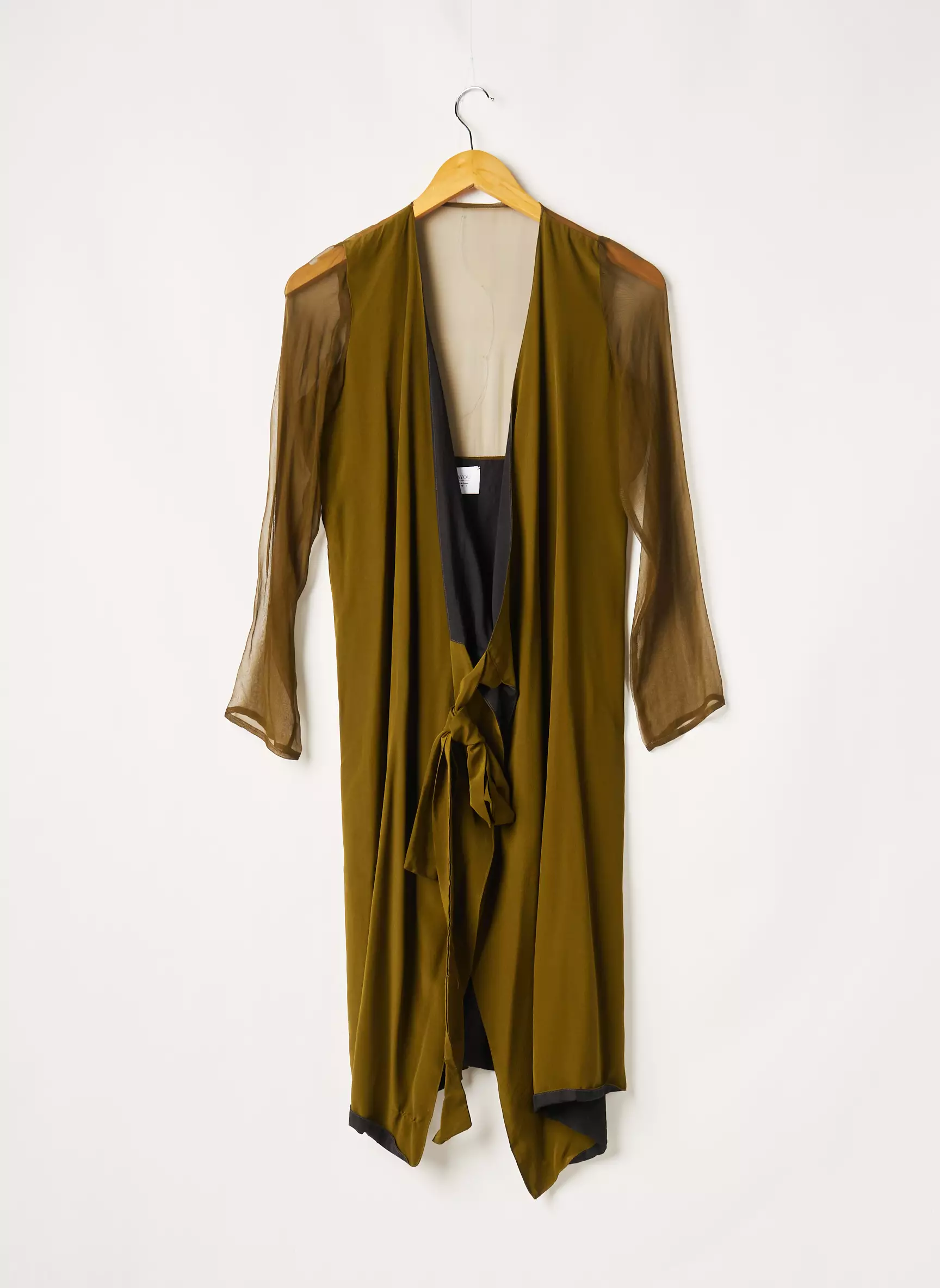 Yayou Vestecasual Femme couleur vert