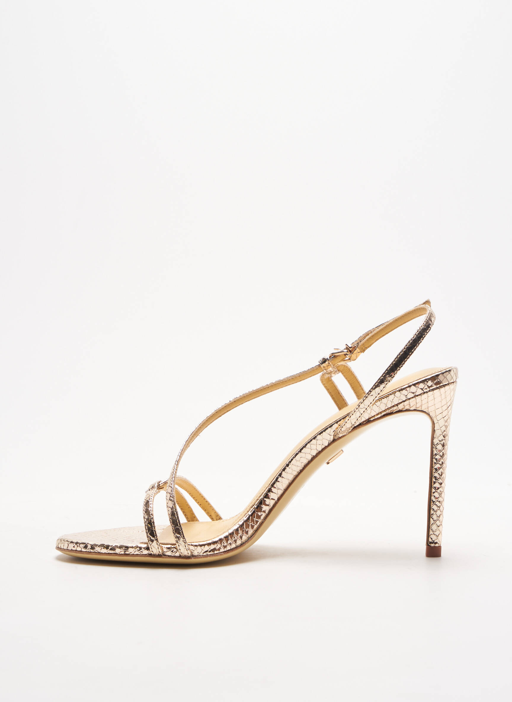 Lola Cruz Sandales Nu Pieds Femme couleur jaune